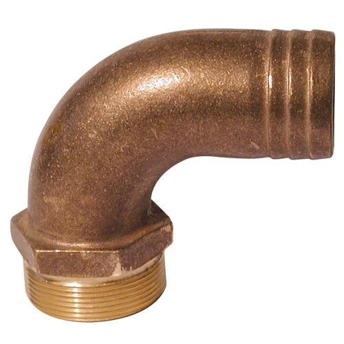 Aquafax Bronze 90 Degree Elbow Connector
