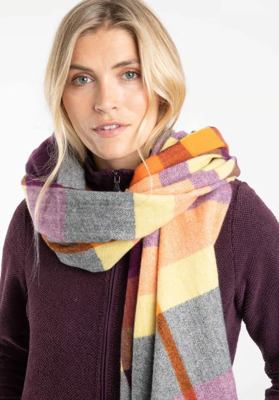 Badida Check Ladies Scarf - Image 7