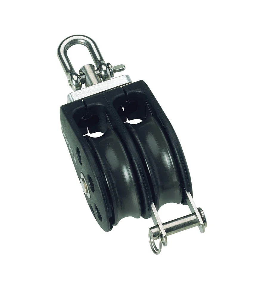 Barton Series 7 70mm Double Block With Shackle and Becket - 17221