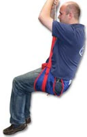 Baseline Bosuns Chair  Adjustable Waist  - Crotch Strap 1360 - Image 4