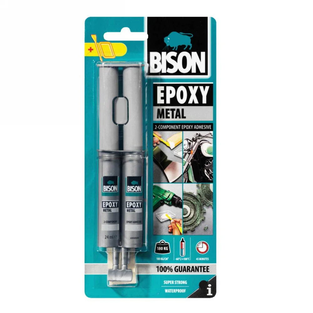 Bison 2 Part Epoxy Metal Adhesive - Image 2