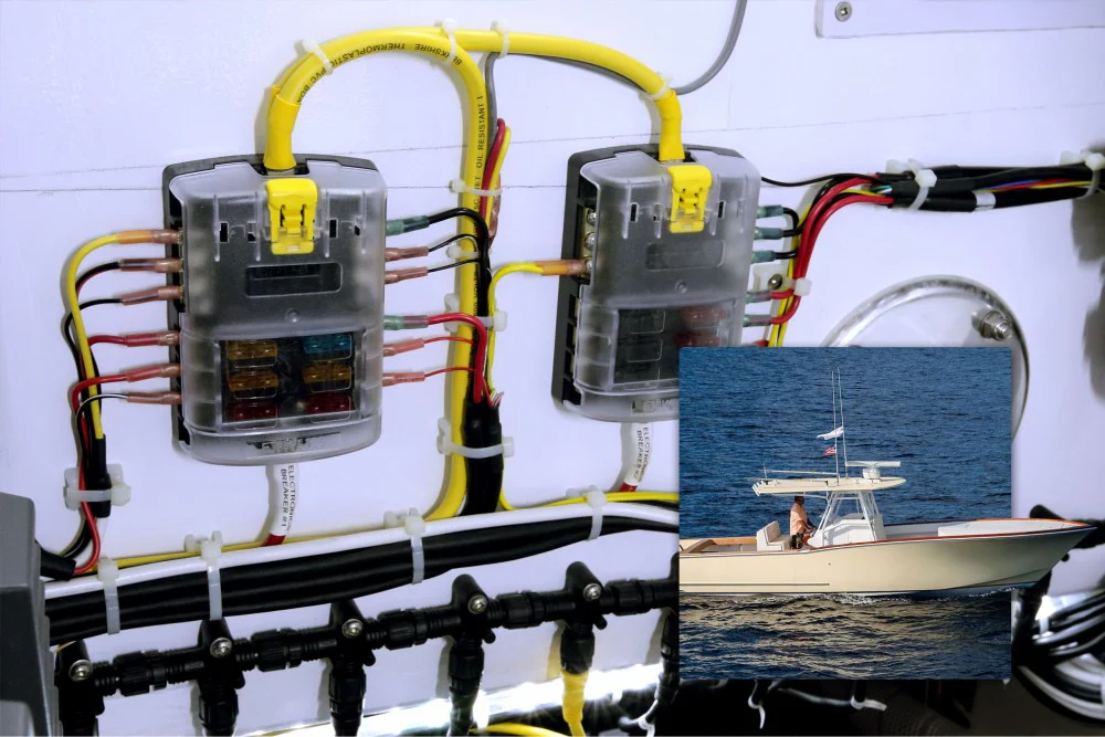 Blue Sea 6 Circuits Fuse Block - Image 3