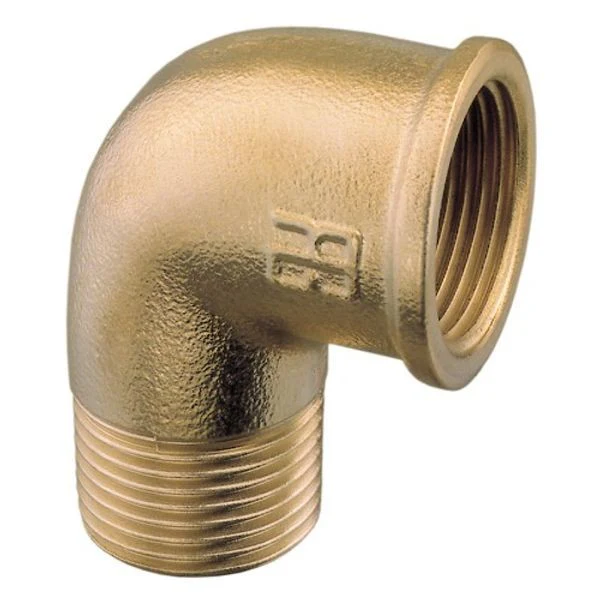 Brass Elbow 3-4" BSP Male to 3-4" BSP Female - Image 2