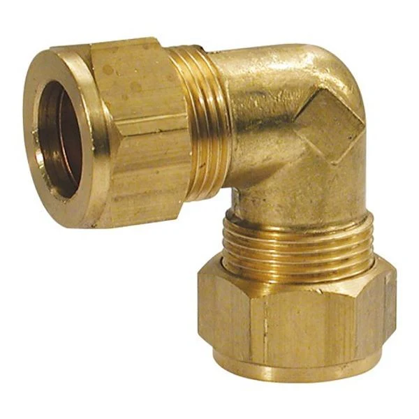 Brass Equal Elbow Coupling - 1-4" x 1-4"