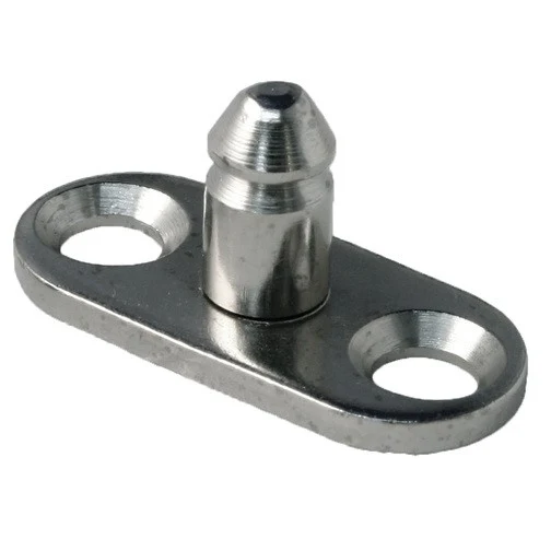 Brass Nickel Plated Pull Up Studs (x2) - Image 3