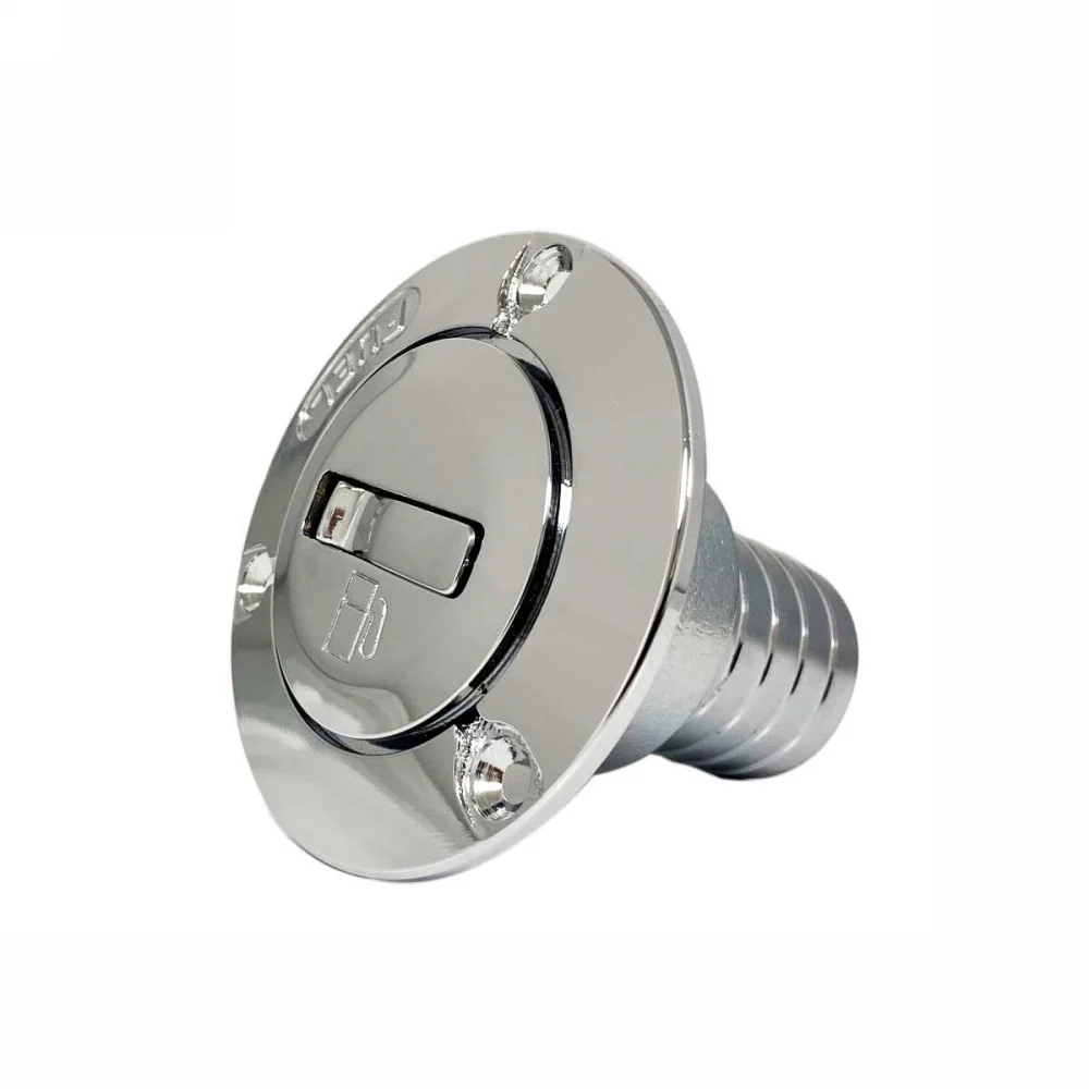 Chrome Fuel Deck Filler For 38mm Hose - Image 3