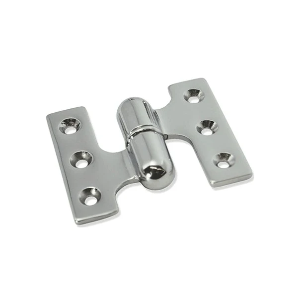 Chrome Lift Off Hinge Right Hand Side 60x50mm