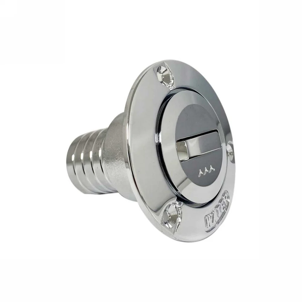 Chrome Water Deck Filler For 38mm Hose - Image 3