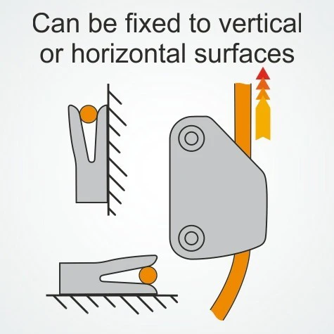 Clamcleat CL206 Lateral Rope Cleat - Starboard - Image 6