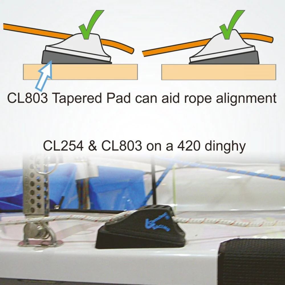 Clamcleat CL254 Racing Midi Rope Cleat 4-8mm - Image 6