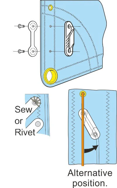 Clamcleat CL259 Racing Fine Line Rope Cleat - Port - Image 3