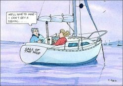 Claudia Myatt cartoon card Call of the Wild