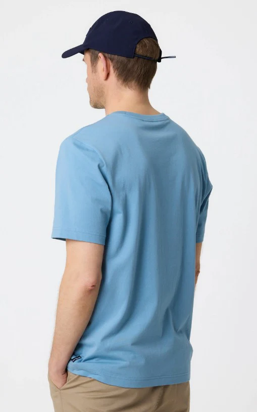 Cowes T Shirt - Fjord Blue