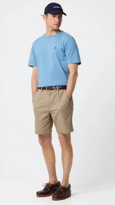 Cowes T Shirt - Fjord Blue - Image 3