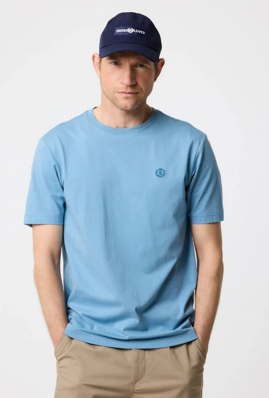 Cowes T Shirt - Fjord Blue - Image 4