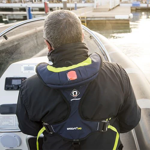 Crewsaver Ergofit + 190 Auto Inflation with Light Harness and Hood - Image 6