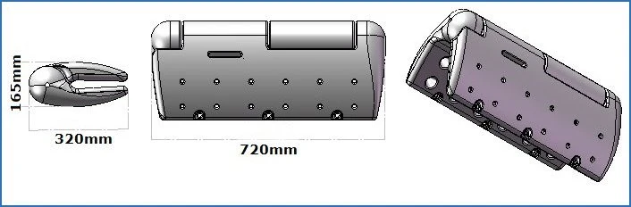 Dan Fender FenderFlex Multi Purpose Fender - Image 10