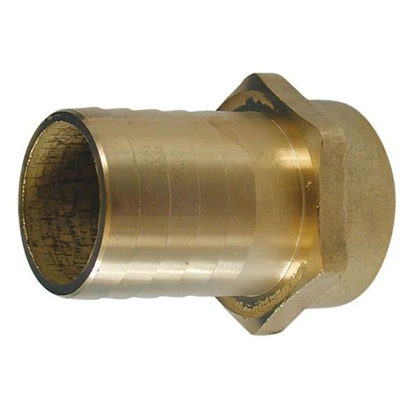 DZR Hose Connector 1 1-4" BSP Female 1 1-2" Hose
