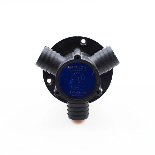 Forespar 1 1-2" Barb 3 Way Y Connector - 3-80035 - Image 2