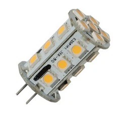 Furneaux Riddall warm white 10-30V LED G4 Tower Bulb - 255 Lumens8-30V, FITS IN ES or BC CAP adapter - Image 2