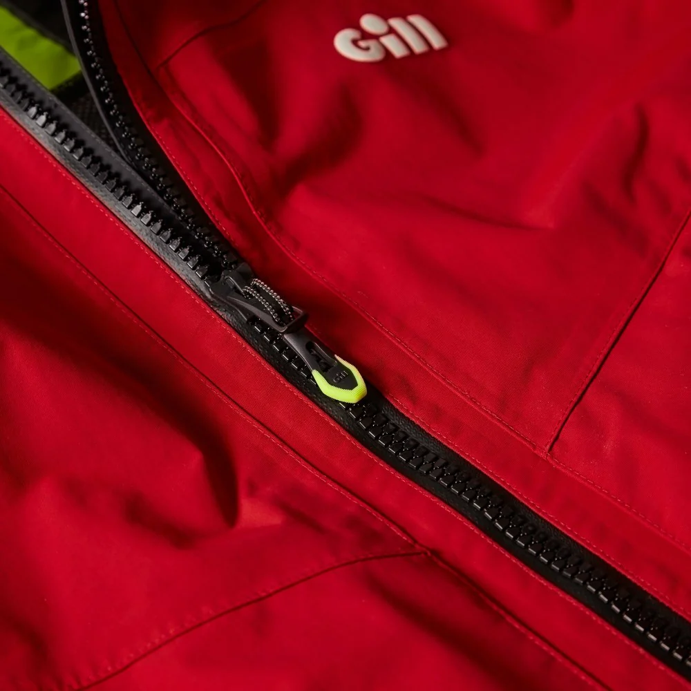 Gill Mens OS3 Coastal Jacket - Red - Image 3