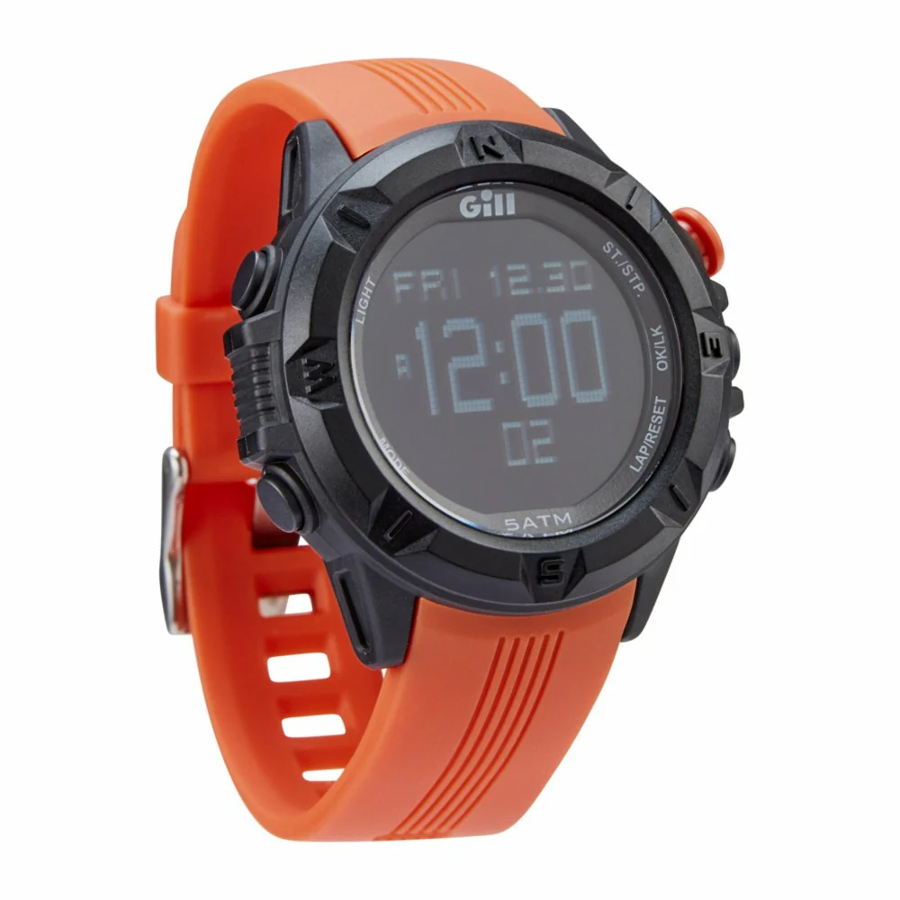 Gill Stealth Racer Sailing Watch W017 - Orange - Image 3