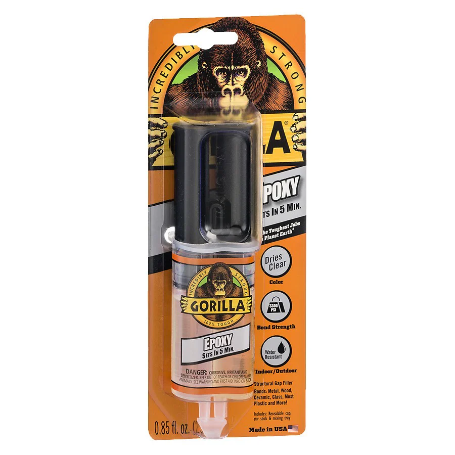 Gorilla 2 Part Epoxy Adhesive 25ml