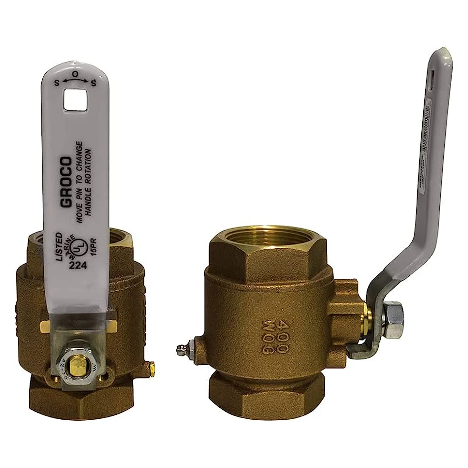 Groco Bronze In-Line Ball Valves