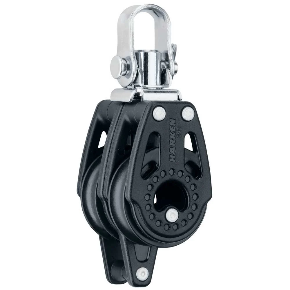 Harken 29mm 343 Carbo Air Block Double Swivel with Becket - Image 2
