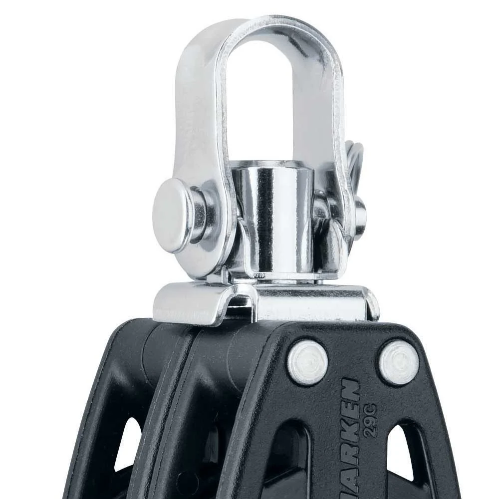 Harken 29mm 343 Carbo Air Block Double Swivel with Becket - Image 3