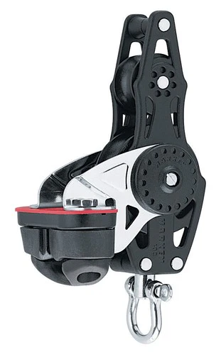Harken 40mm Fiddle Block with Swivel Becket and Cam Cleat - 2658 - Image 2