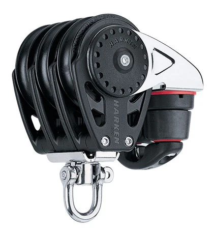 Harken 57mm Carbo Air Triple Block - Swivel - Cam Cleat 2617 - Image 3