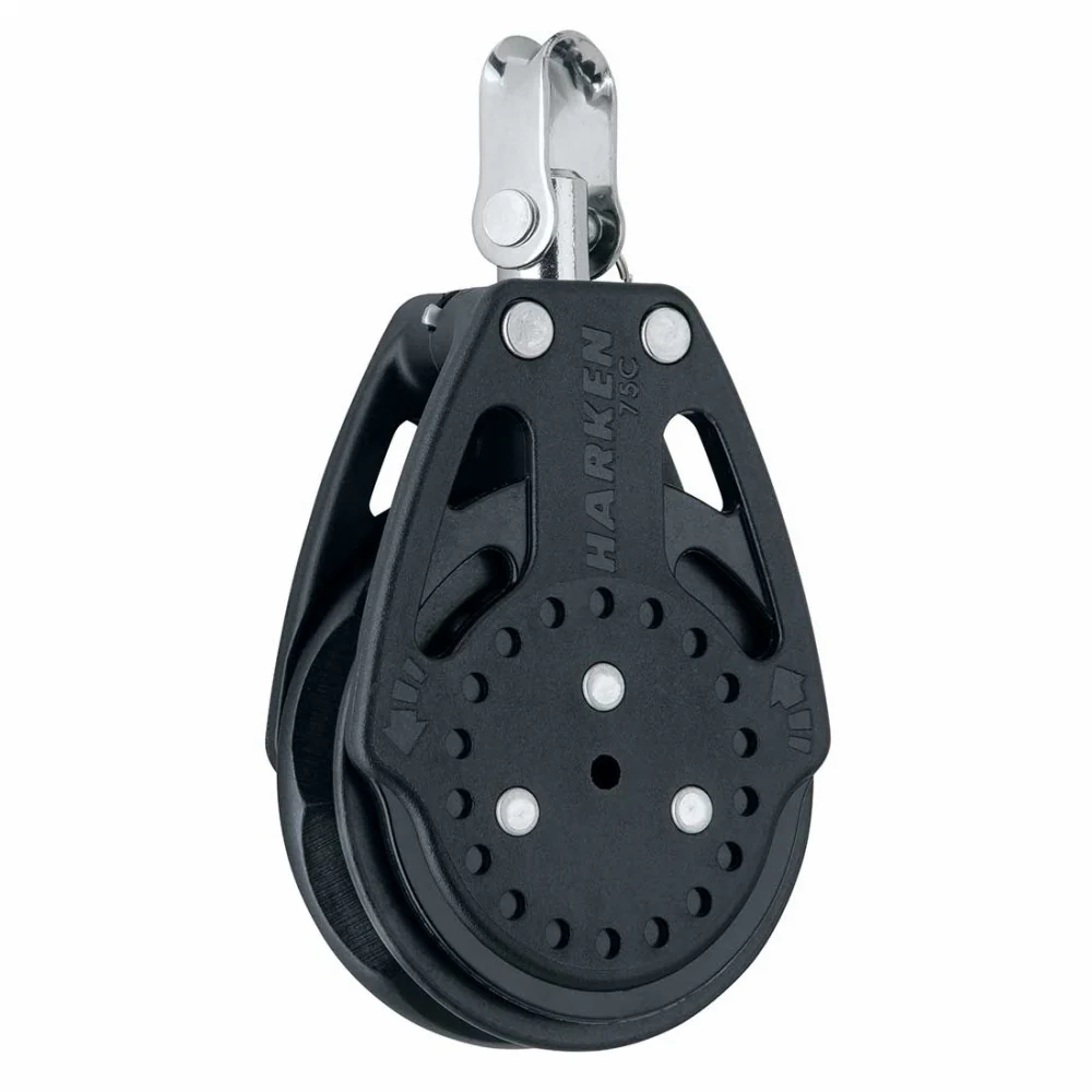 Harken 75mm Ratchamatic Block With Swivel - 2680