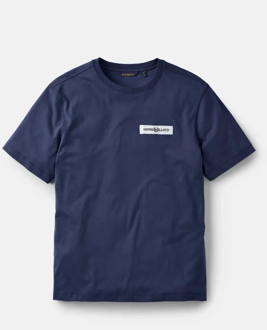 Henri Lloyd Calshot T-Shirt Navy Blue - Image 4