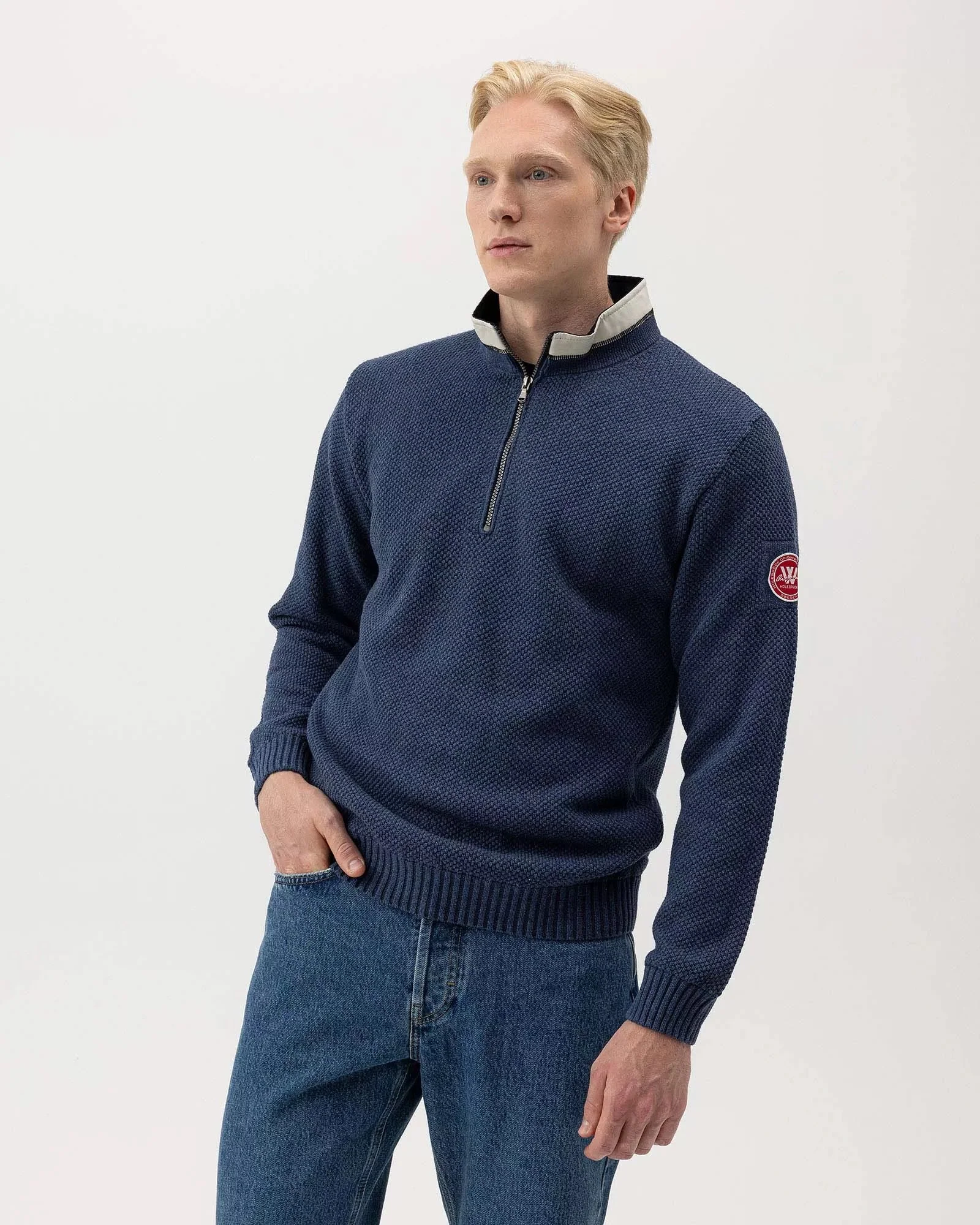 Holebrook Classic Knitted Windproof Sweater for Men - Image 16