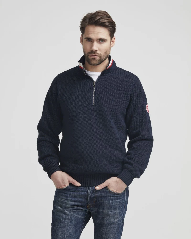 Holebrook Classic Knitted Windproof Sweater for Men - Image 3