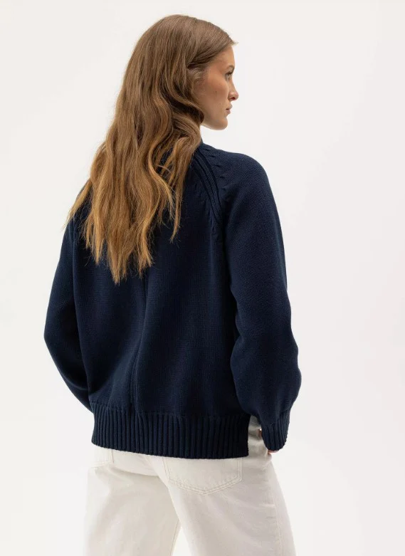 Ladies Holebrook Gerda Turtle Windproof Jumper - Image 3