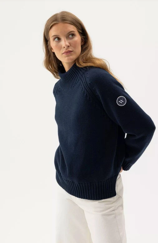 Ladies Holebrook Gerda Turtle Windproof Jumper - Image 4