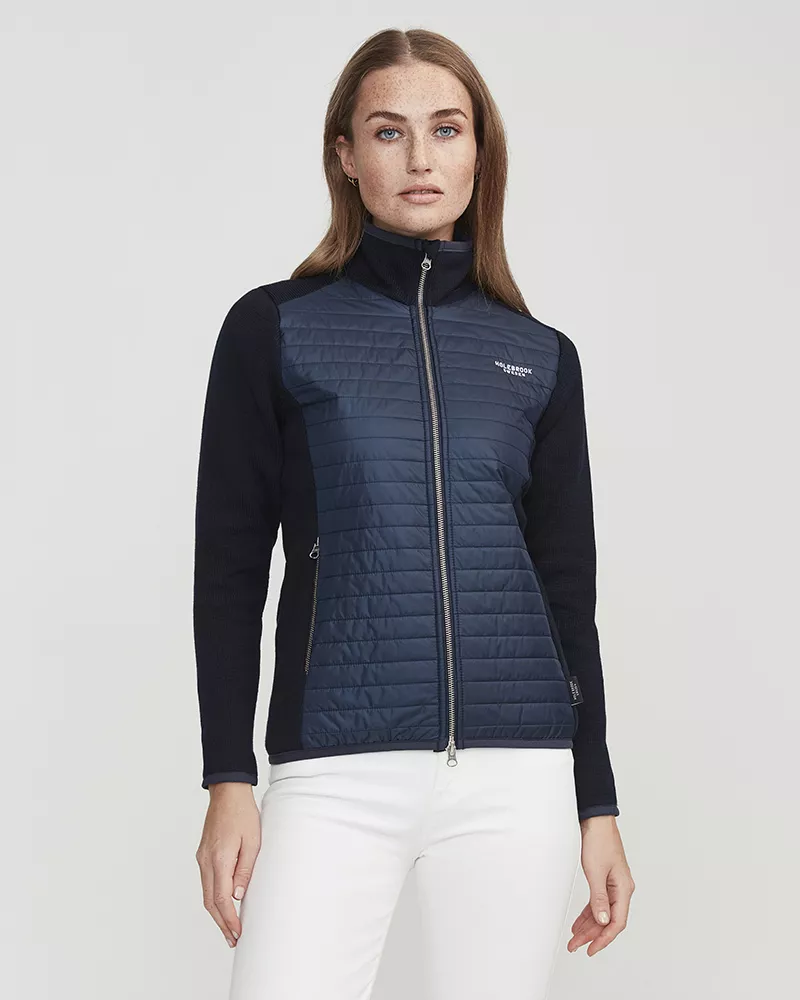 Holebrook Ladies Mimmi Knitted Windproof Jacket - Image 3