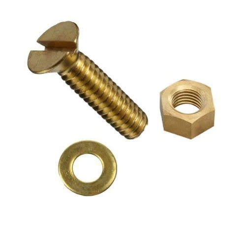 Holt Brass Countersunk Slotted Machine Screw - Image 5