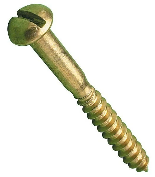 Holt Brass Roundhead Slotted Wood Screw - Image 9