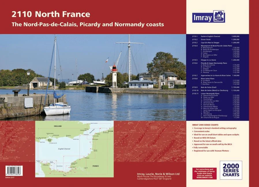 Imray 2110 - North France Chart Park - Image 2