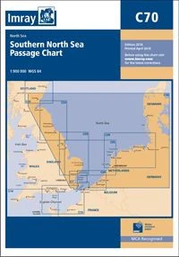 Imray C70 Chart - Southern North Sea