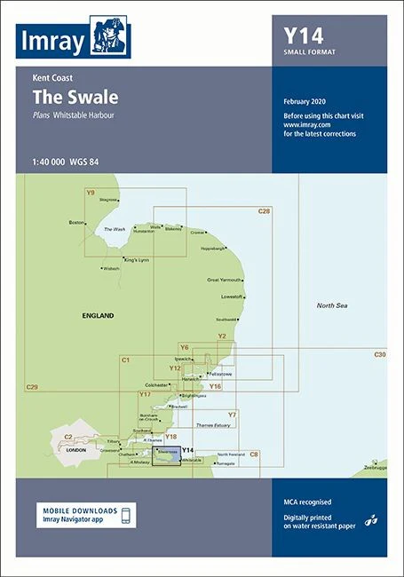 Imray Y14 Chart - The Swale - Image 2