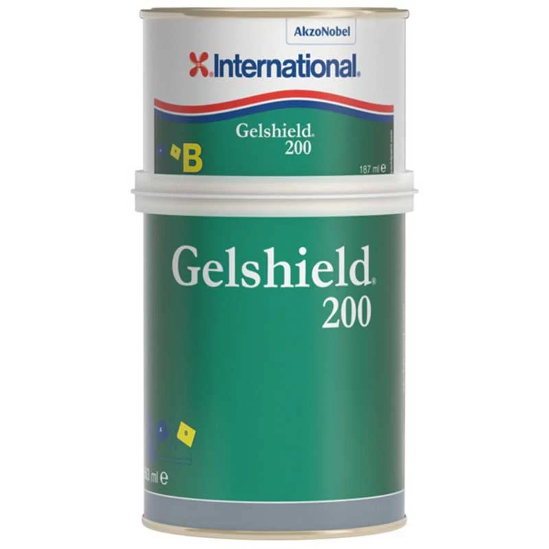 International Paint Gelshield 200 Anti Osmosis Epoxy Primer 750ml Grey - Image 2