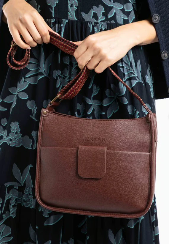 Javana Cross Body Saddle Bag - Image 4