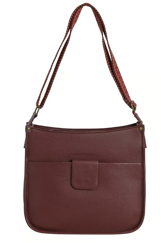 Javana Cross Body Saddle Bag - Image 5