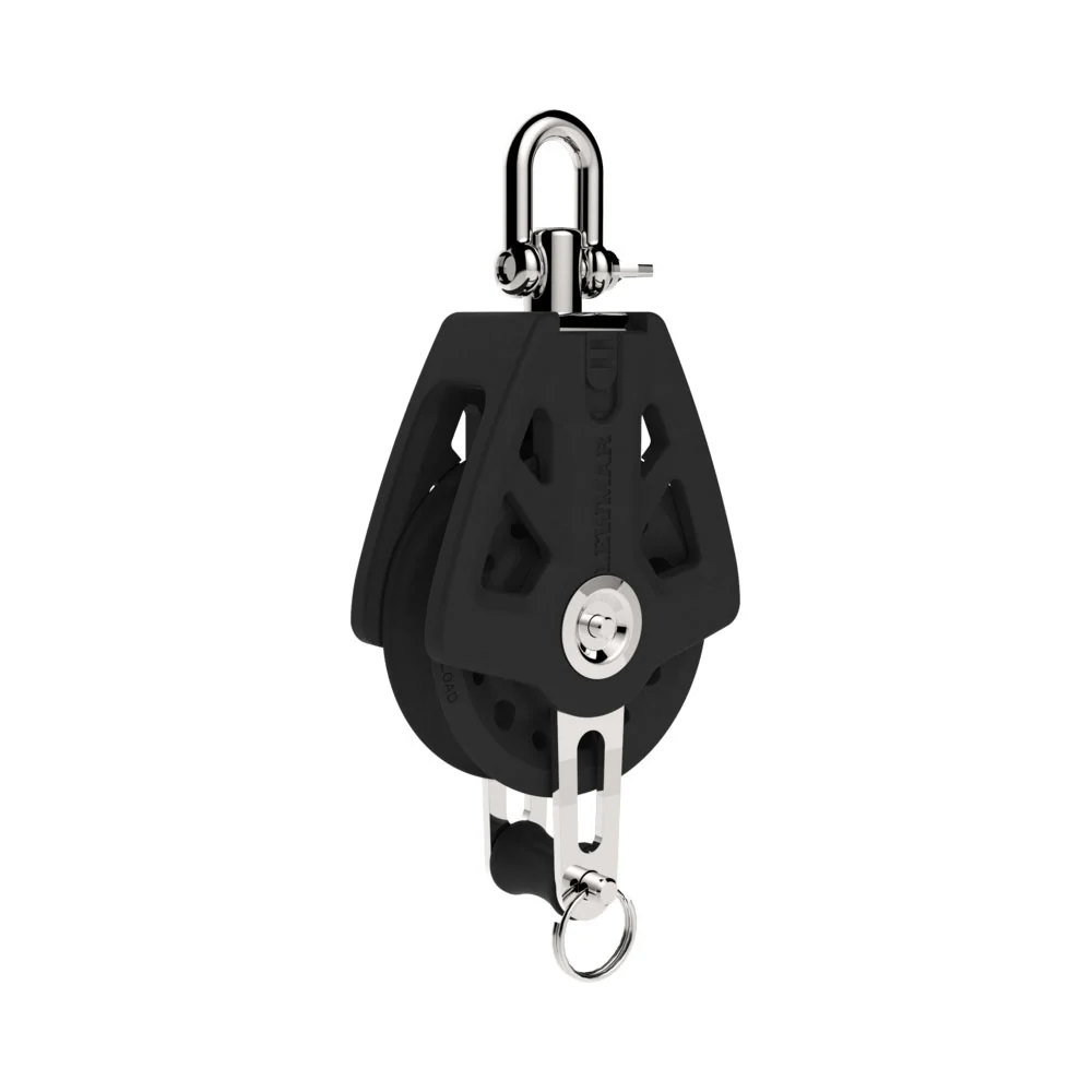 Lewmar 50mm Synchro Block - Single with Becket