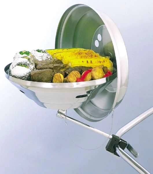 Magma Marine Kettle Charcoal Grill BBQ Party Size 43cm, 17" - Image 4