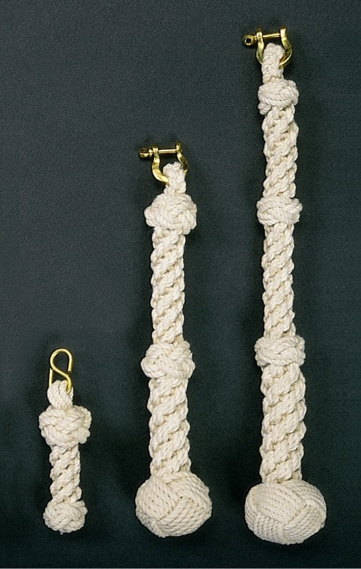 Nauticalia Rustic Cotton Lanyard for Ships Bell - Image 3